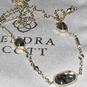 Kendra Scott Maddie chicken necklace in abalone color